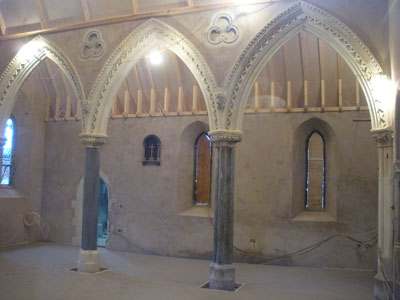 Restored Stonework.